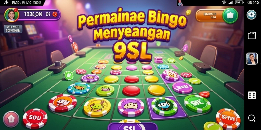 Gameplay Bingo yang seru dan interaktif di 9SL.