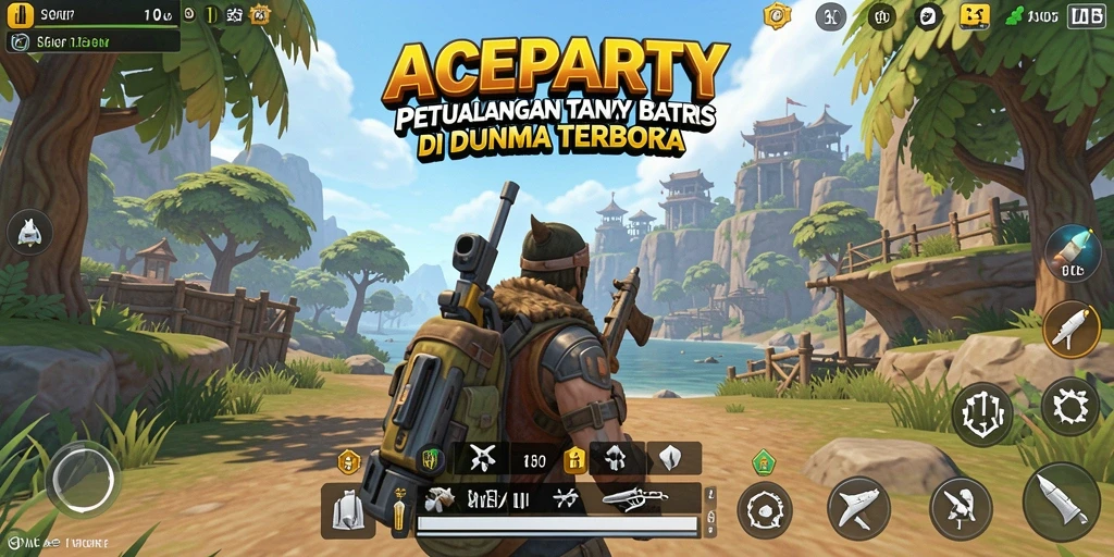 Tampilan gameplay <strong>ACEPARTY</strong> yang seru di dunia Open World.