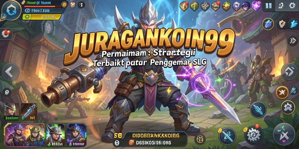 Tangkapan layar menampilkan pertempuran seru dalam JURAGANKOIN99.