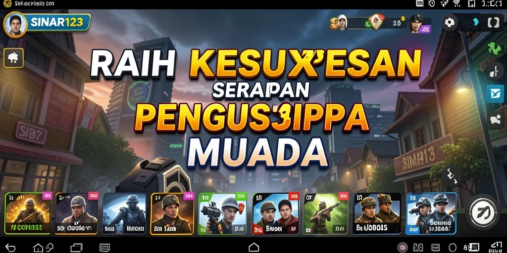 Tampilan menarik dari gameplay SINAR123 yang menggambarkan dunia Tycoon.