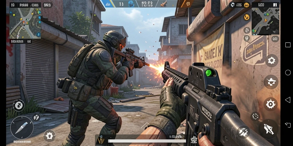 Tampilan gameplay WDBOS yang memukau dan dinamis.